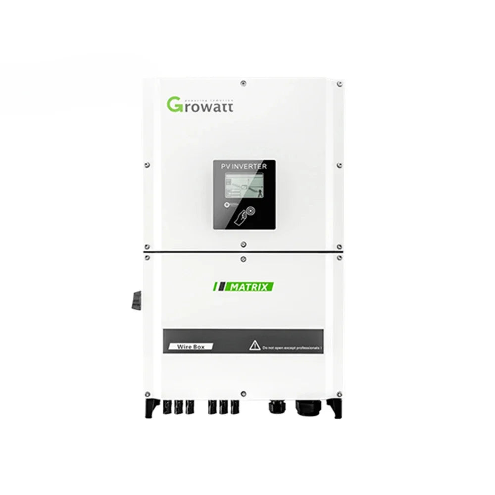 High quality Growatt On Grid Solar Inverter 5Kw 10Kw 15Kw 30Kw 50Kw 220 V Ac 3 Phase Growatt Solar Inverter