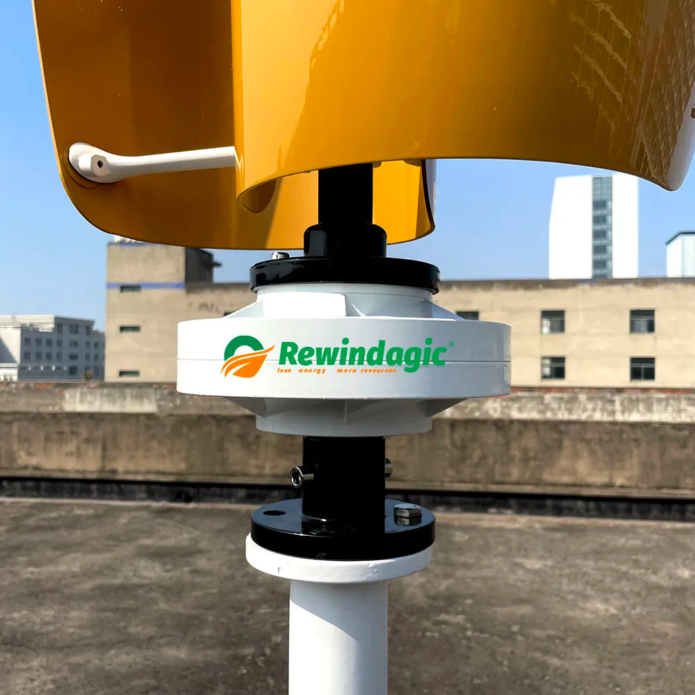 10KW Wind Turbine Generator Vertical Axis 48V Free Energy Wind Power Windmill Camping Home Appliance with MPPT Charger